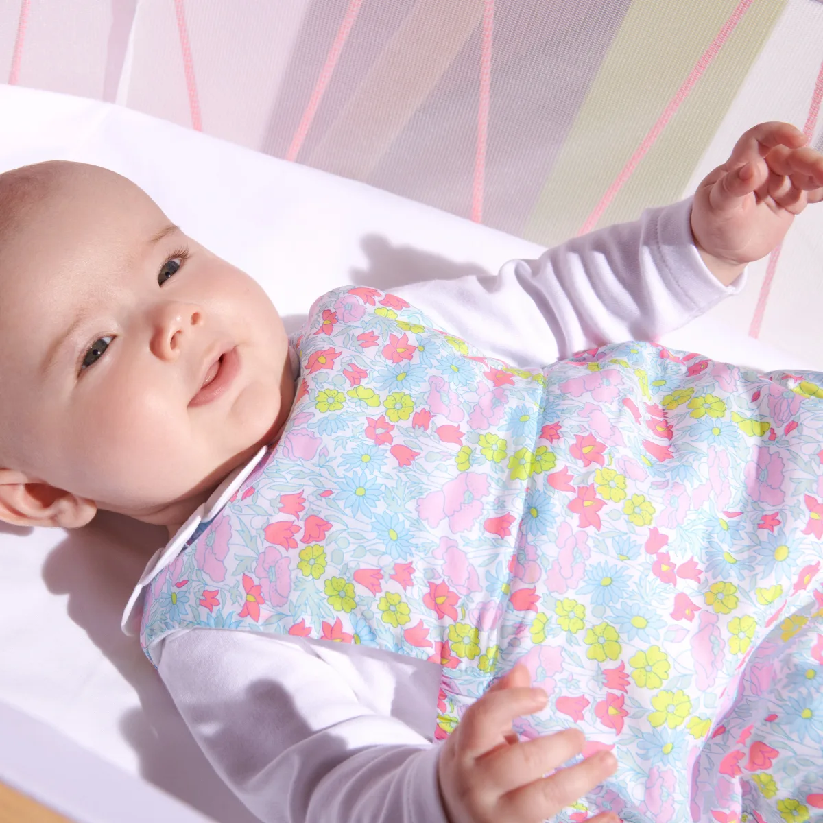 View 6 - Baby girl petal neckline bodysuit