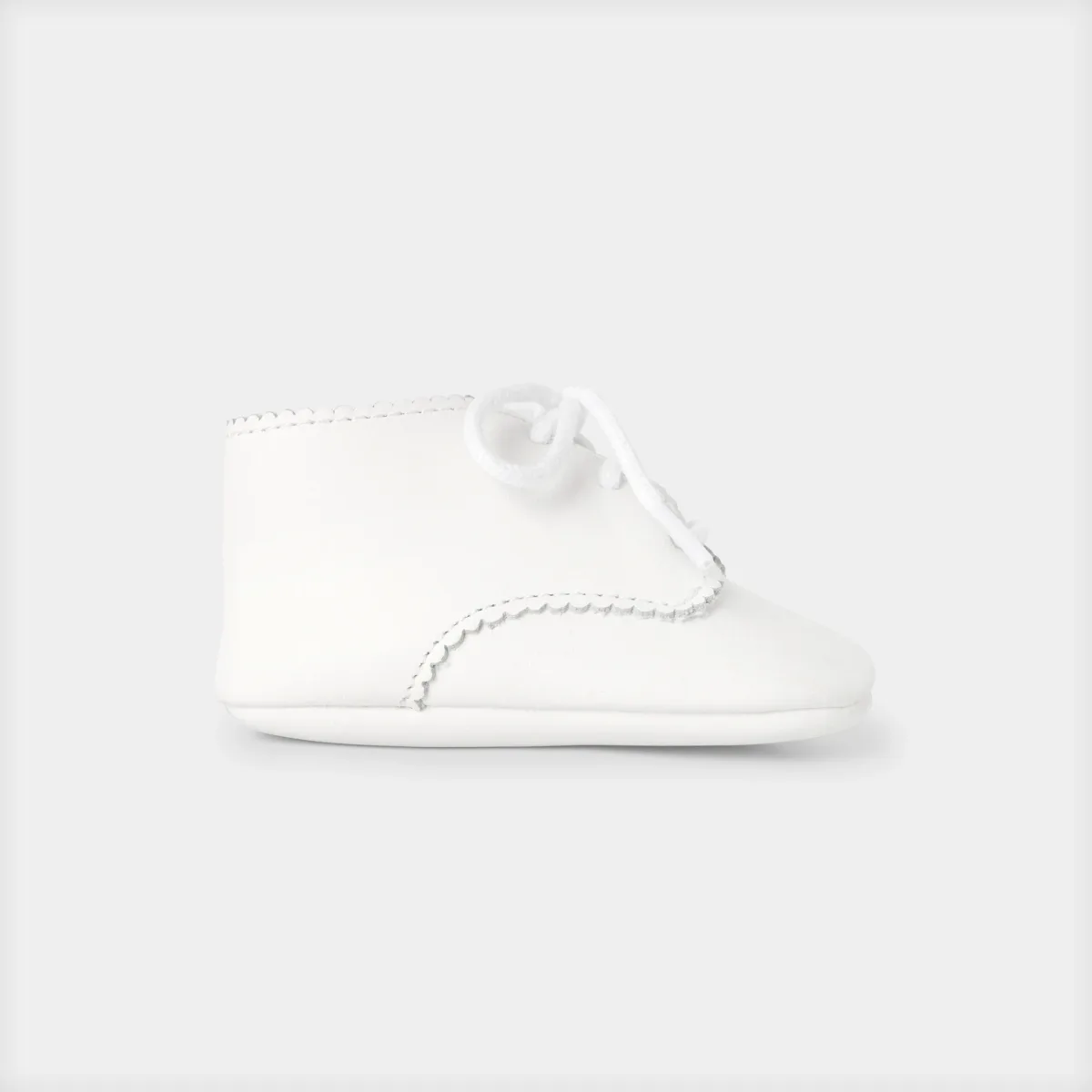 View 1 - Baby leather booties