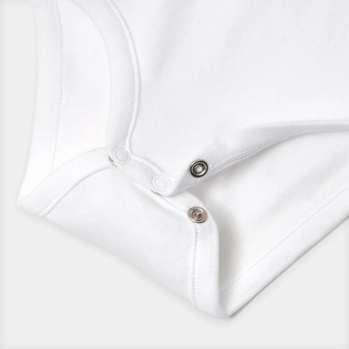 View 4 - Baby girl scalloped neckline bodysuit