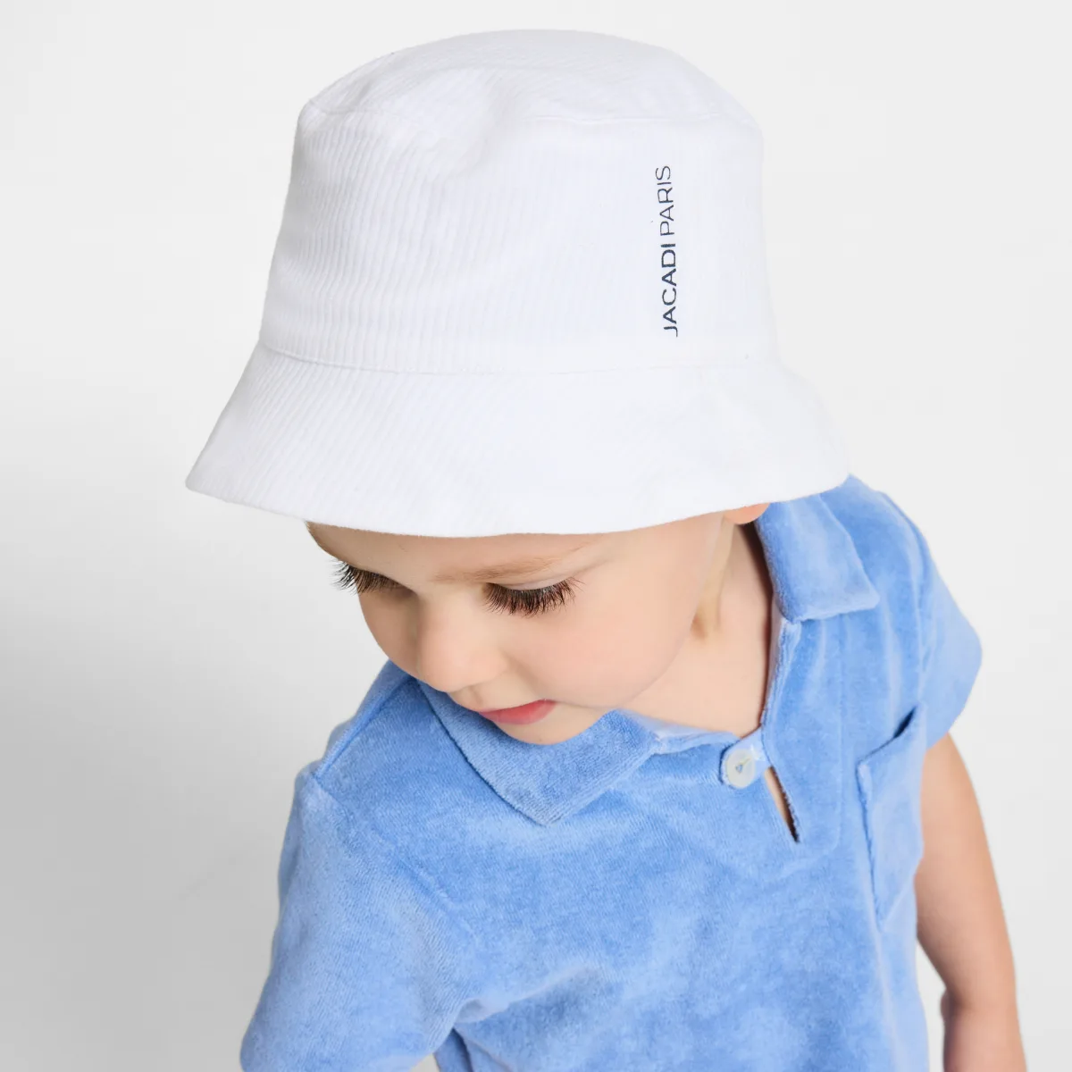 View 1 - Baby boy cotton pique hat