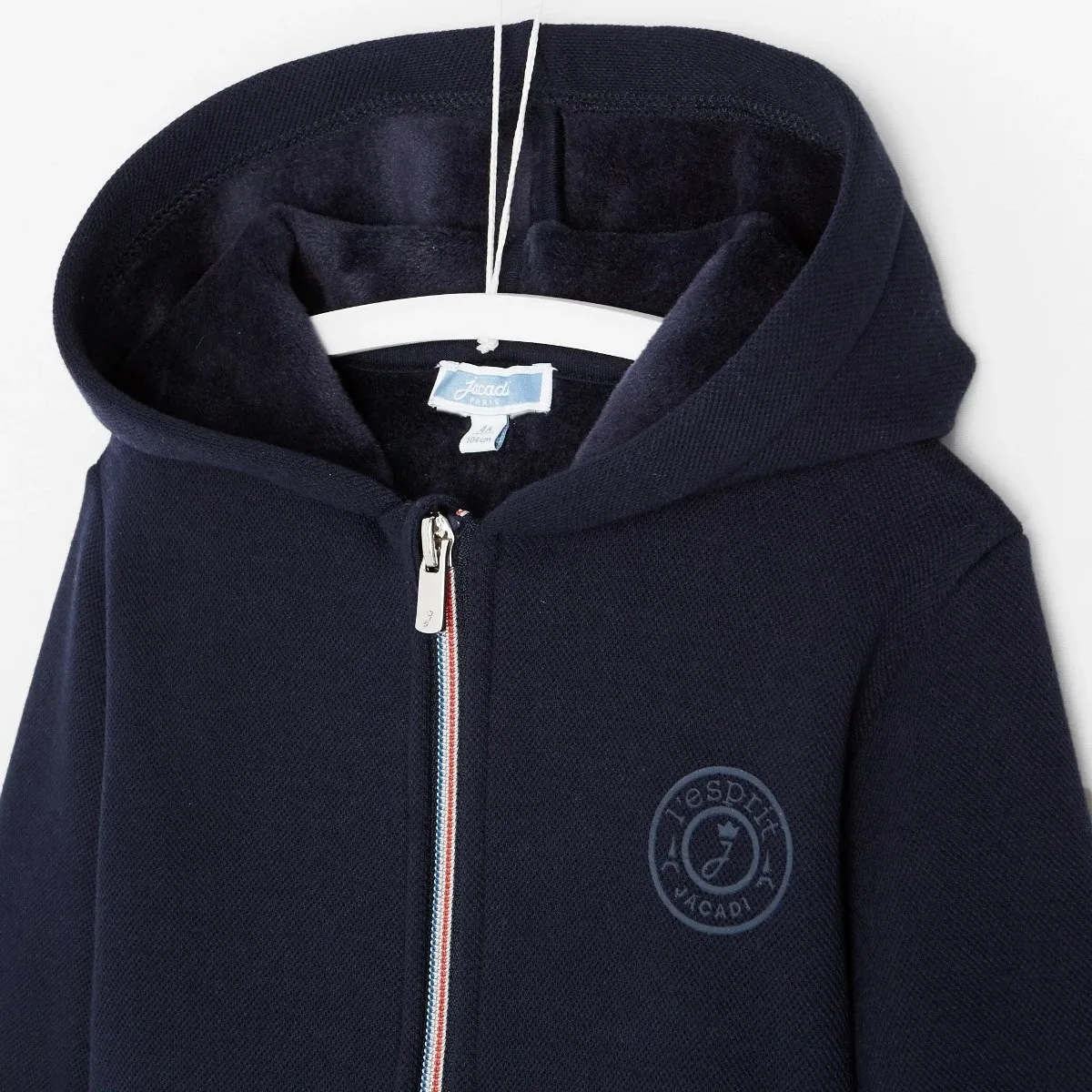 View 3 - Boy zip-up sweatshirt