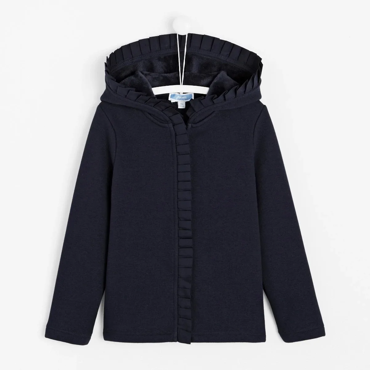 View 1 - Girl zip-up sweatshirt