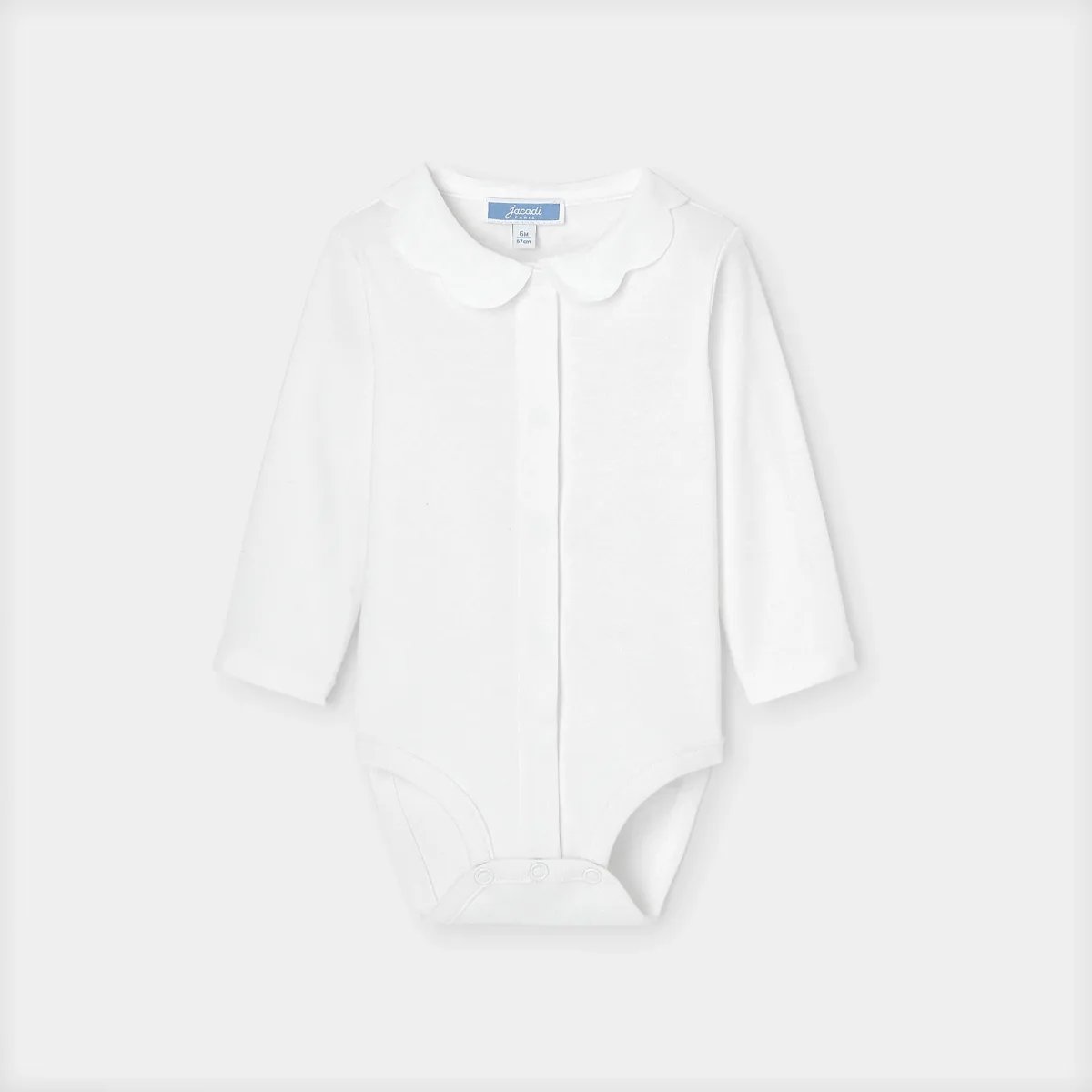 View 1 - Baby girl long sleeve bodysuit