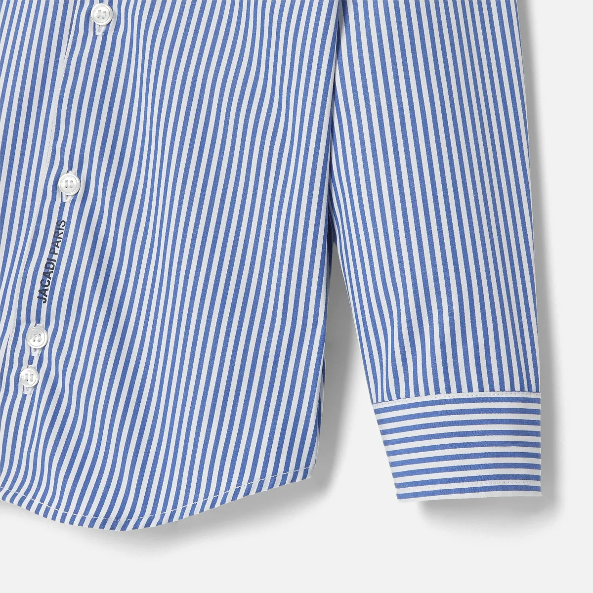 View 4 - Child striped poplin shirt