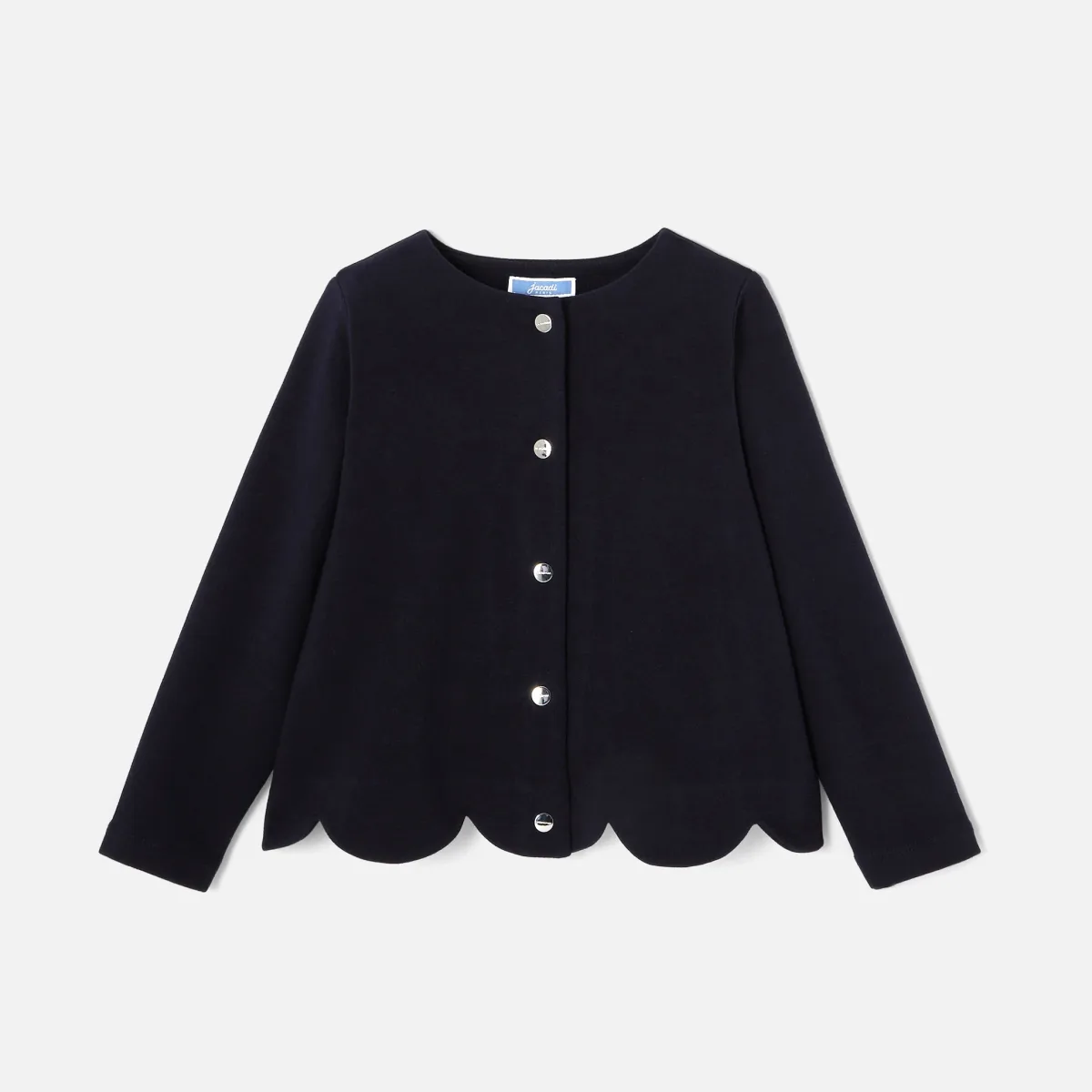 View 1 - Girl fleece cardigan