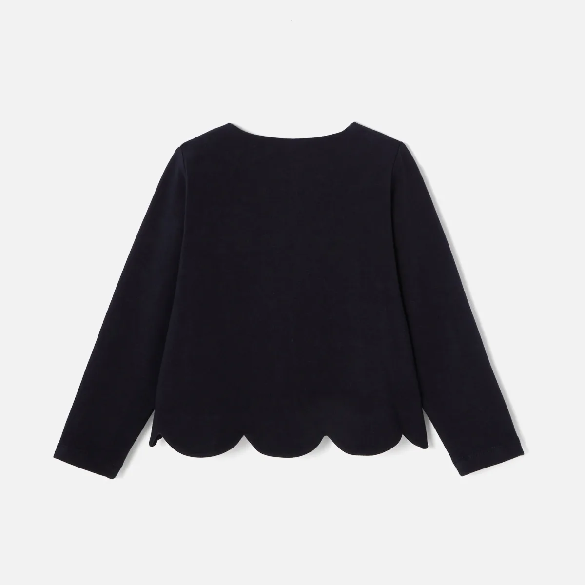 View 2 - Girl fleece cardigan