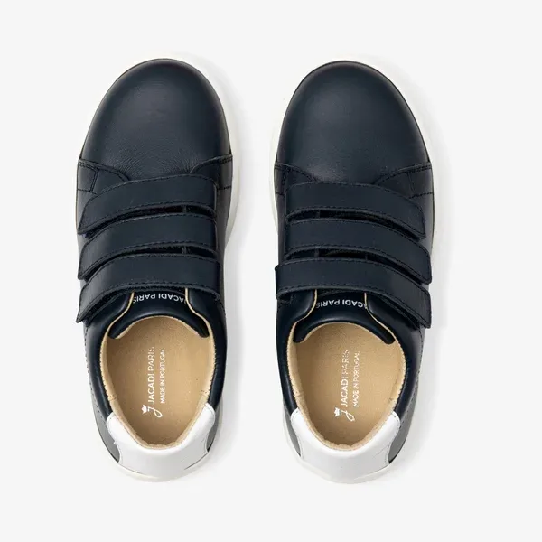 View 5 - Boy smooth leather tennis shoes
