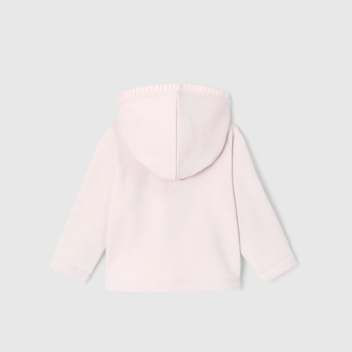 View 2 - Baby girl zip-up fleece cardigan
