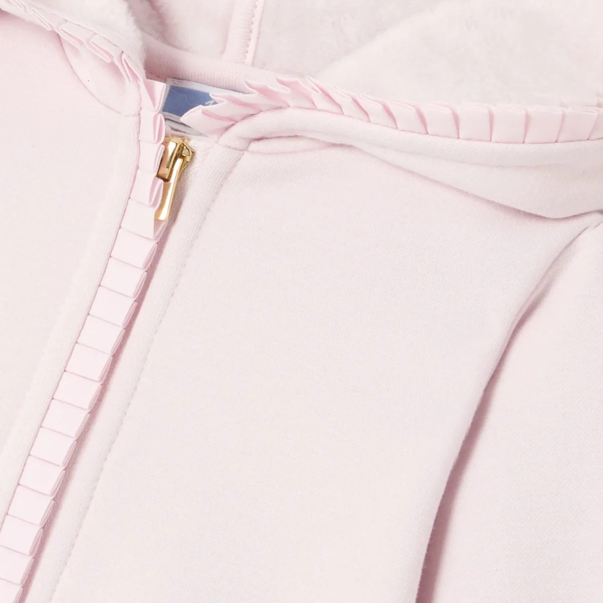 View 4 - Baby girl zip-up fleece cardigan