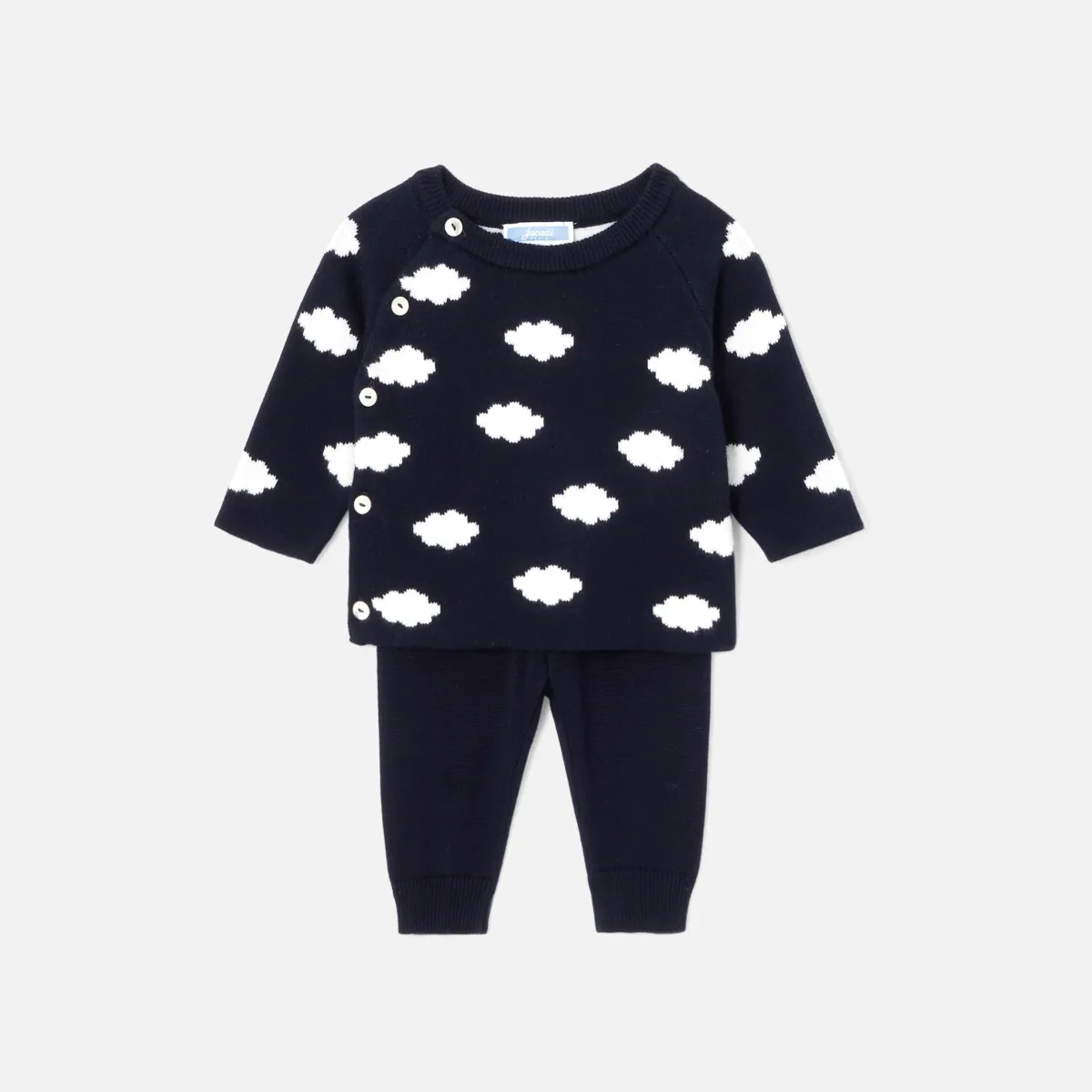 View 1 - Baby set in jersey knit