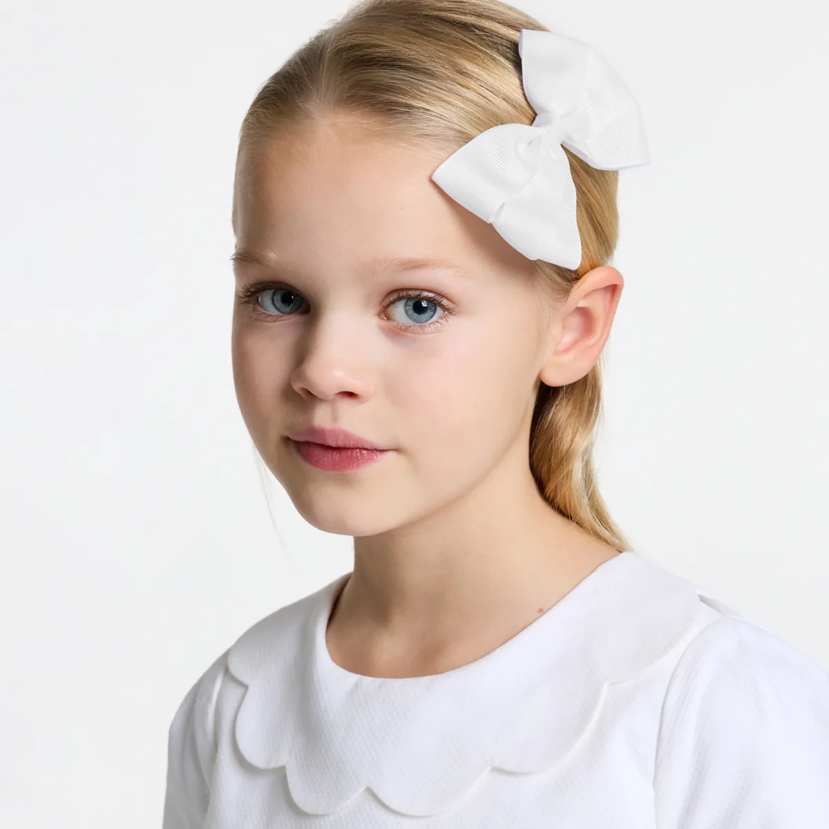 View 1 - Girl big bow barrette