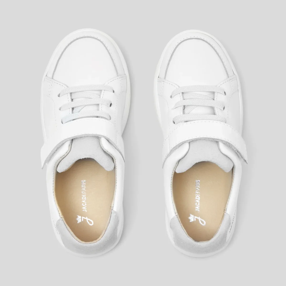 View 6 - Boy smooth leather trainers
