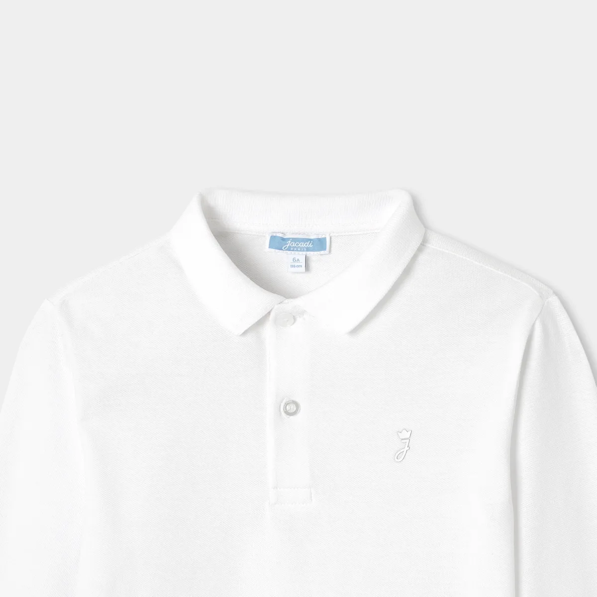 View 2 - Boy long sleeve polo