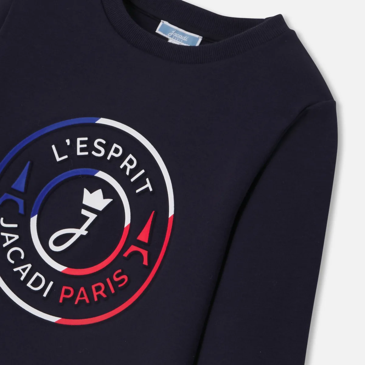 View 4 - Boy interlock cotton sweatshirt
