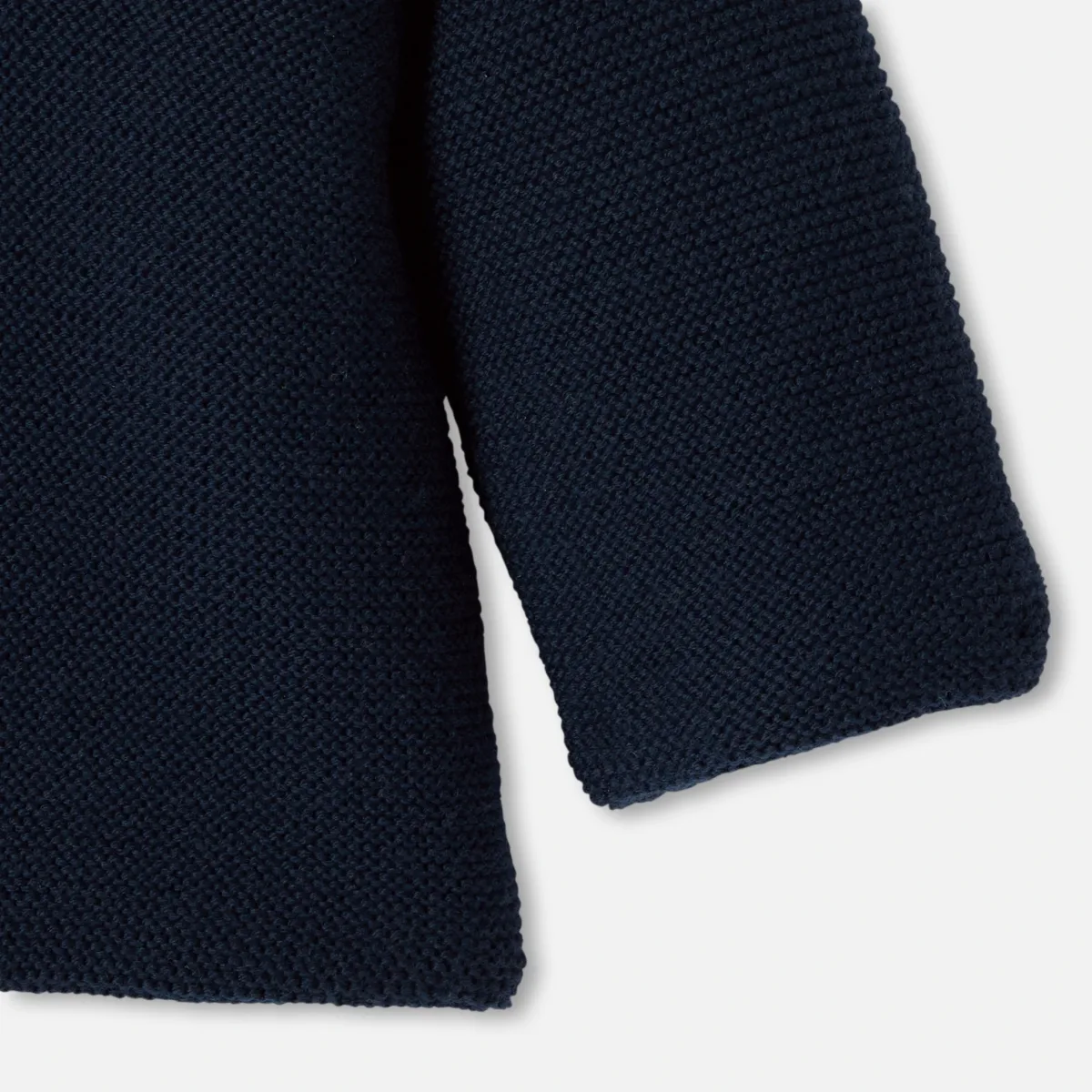 View 4 - Baby Merino wool burnous jacket