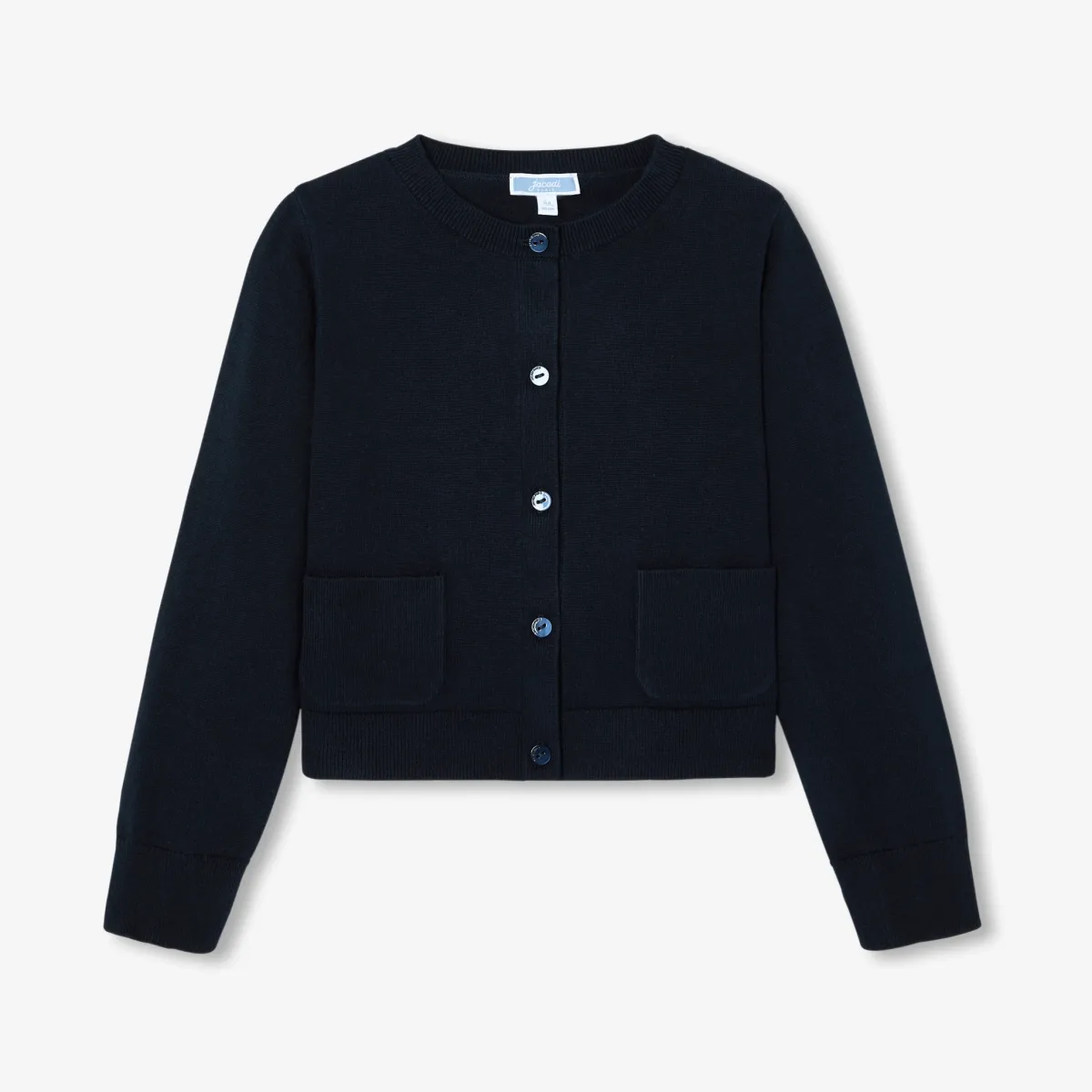 View 1 - Girl jersey cardigan