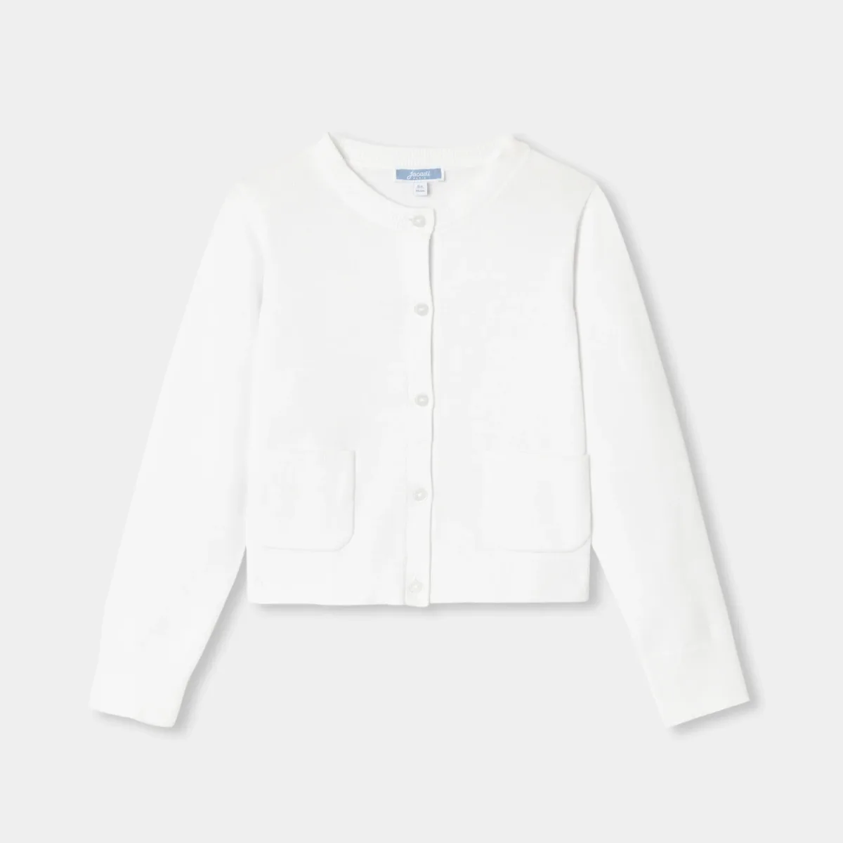 View 1 - Girl jersey cardigan