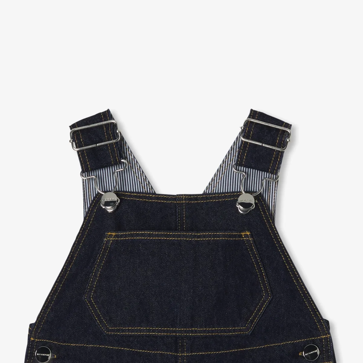 View 4 - Baby boy denim overalls