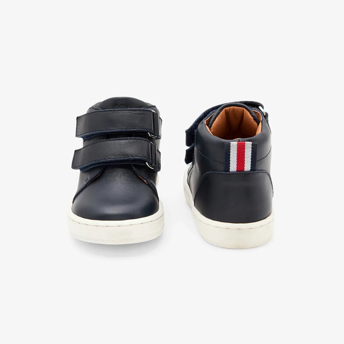 View 3 - Baby smooth leather trainers