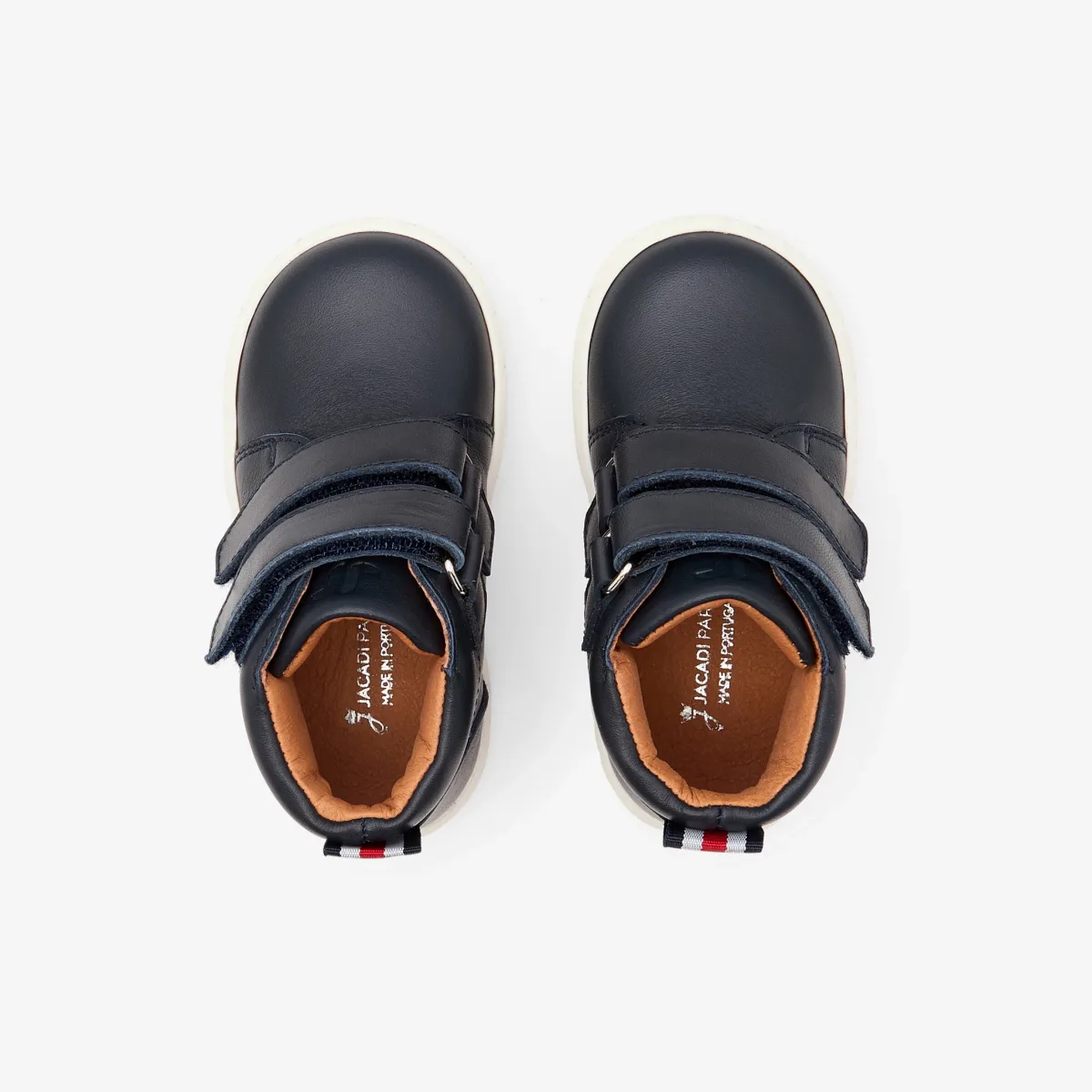 View 5 - Baby smooth leather trainers
