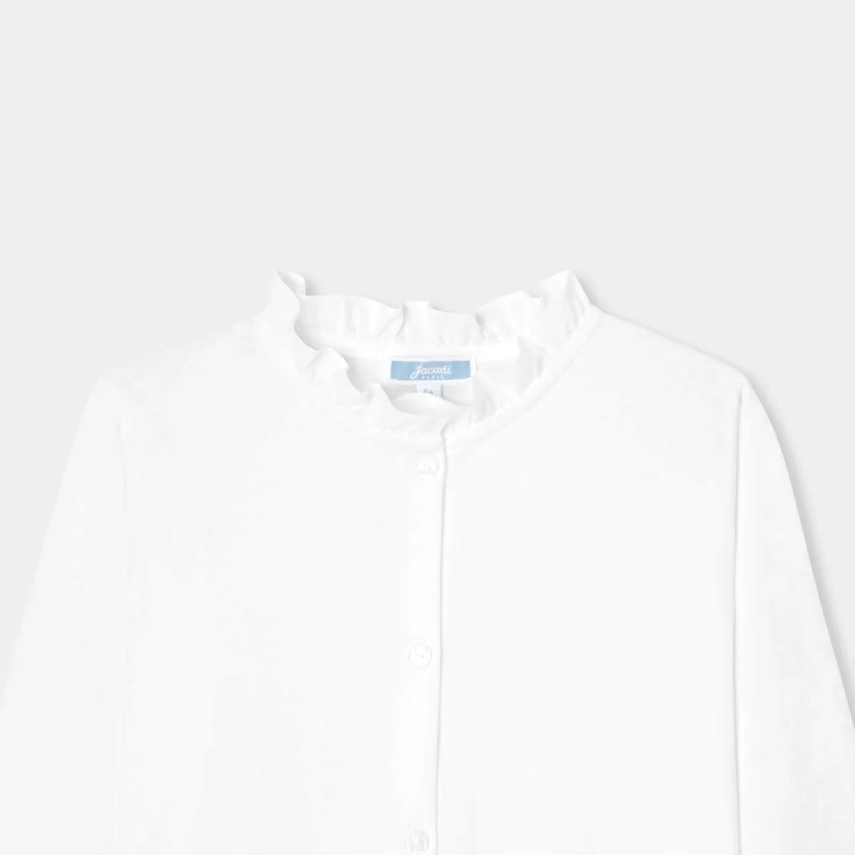 View 4 - Girl blouse in cotton jersey