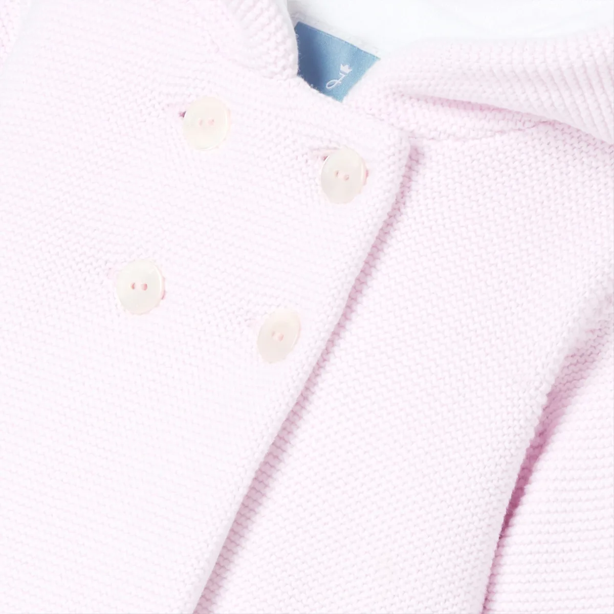 View 5 - Baby girl lined burnous jacket