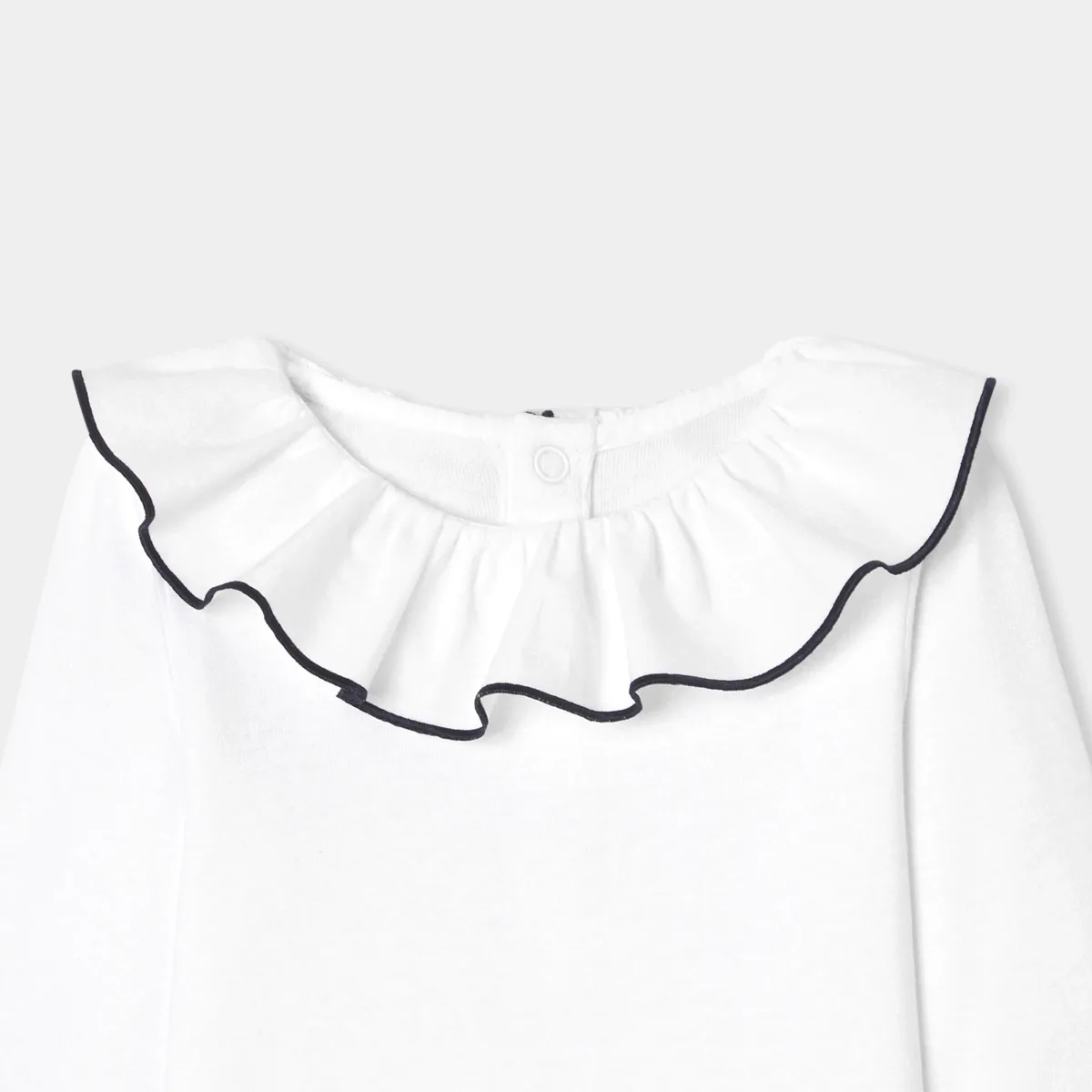 View 3 - Baby girl bodysuit in cotton jersey