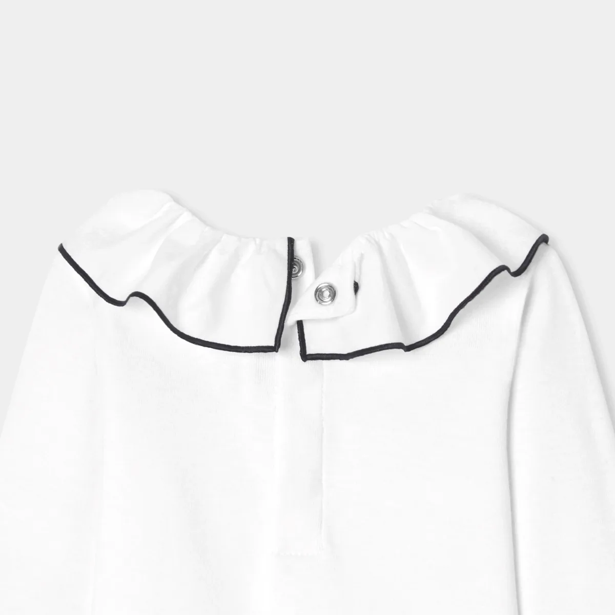View 4 - Baby girl bodysuit in cotton jersey