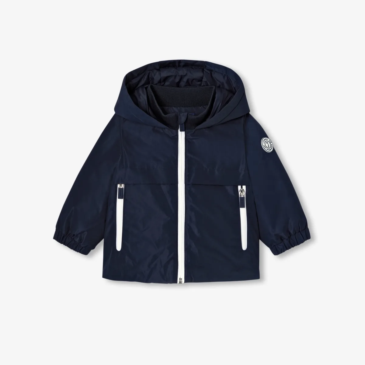 View 1 - Baby boy hooded jacket