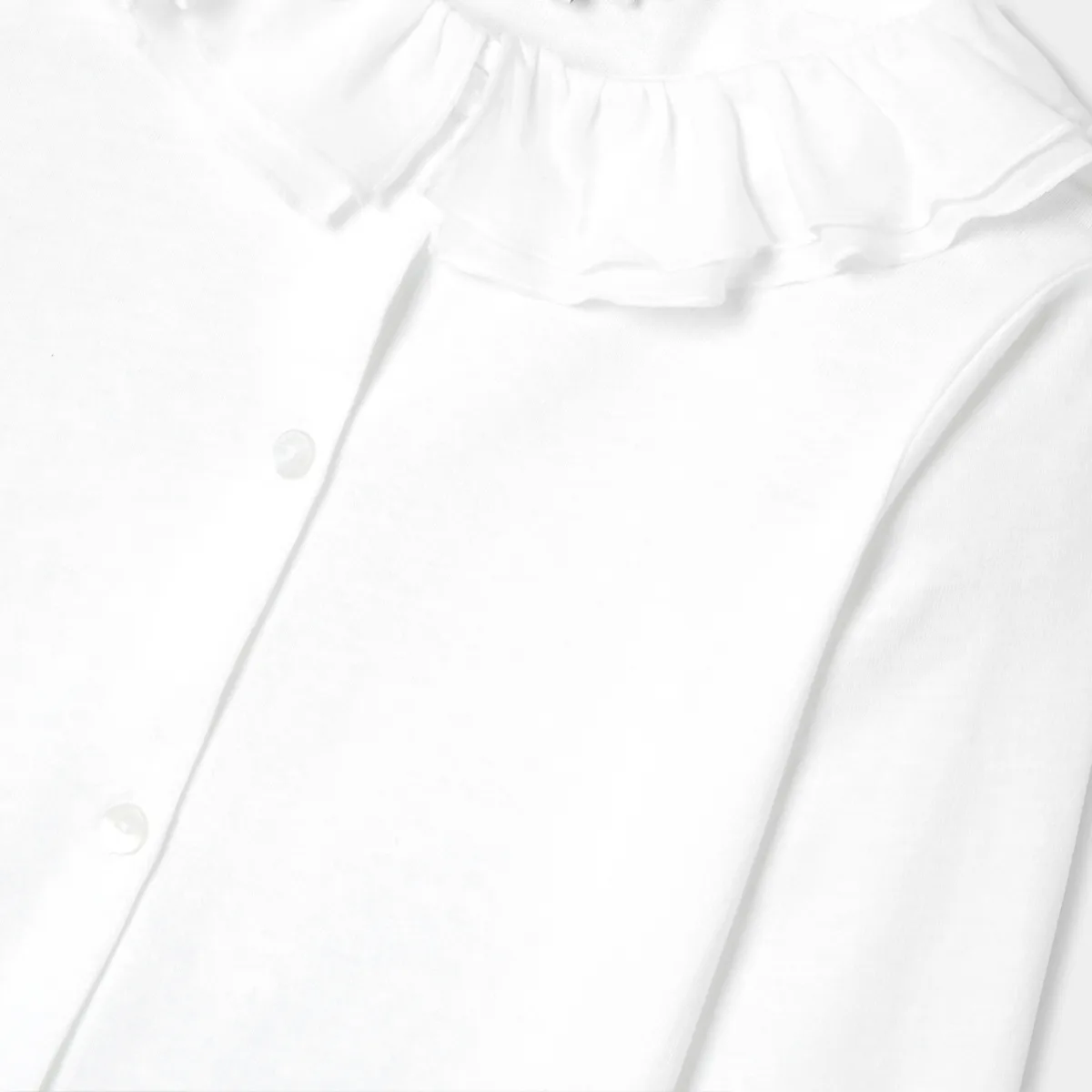 View 4 - Girl poplin blouse