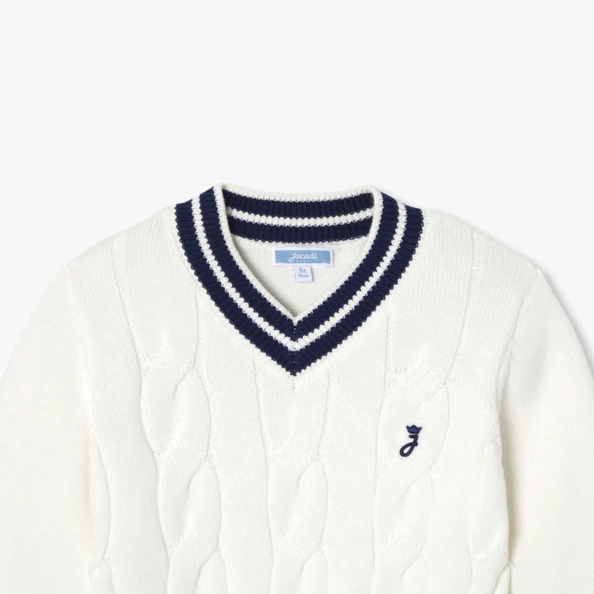 View 5 - Child cable knit sweater