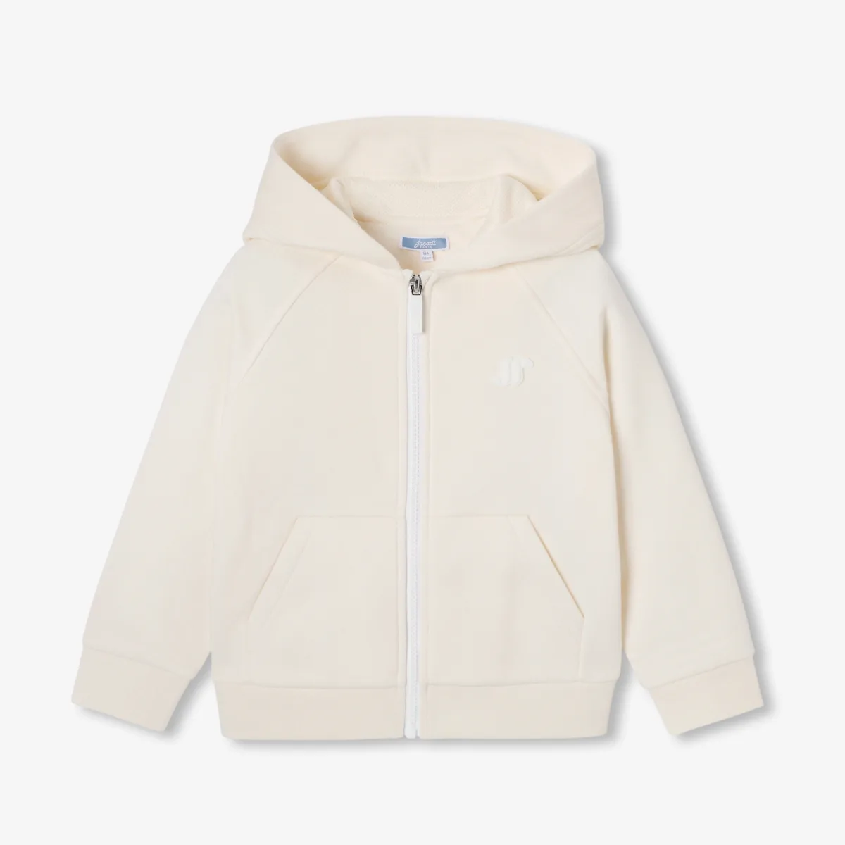 View 3 - Girl fleece zip-up sweatshirt