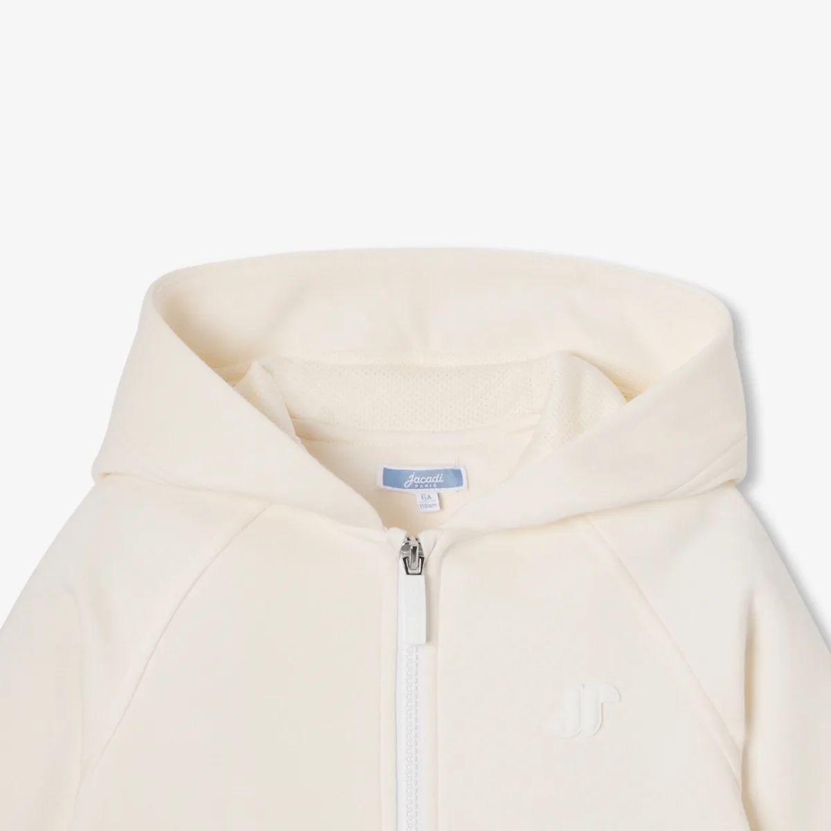 View 5 - Girl fleece zip-up sweatshirt
