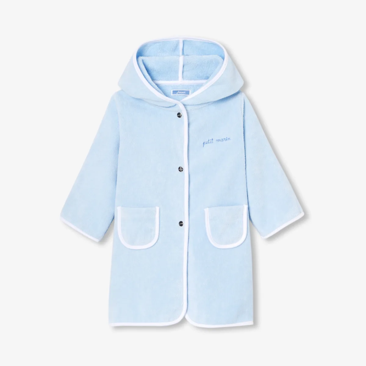 View 1 - Baby bathrobe in terry cotton
