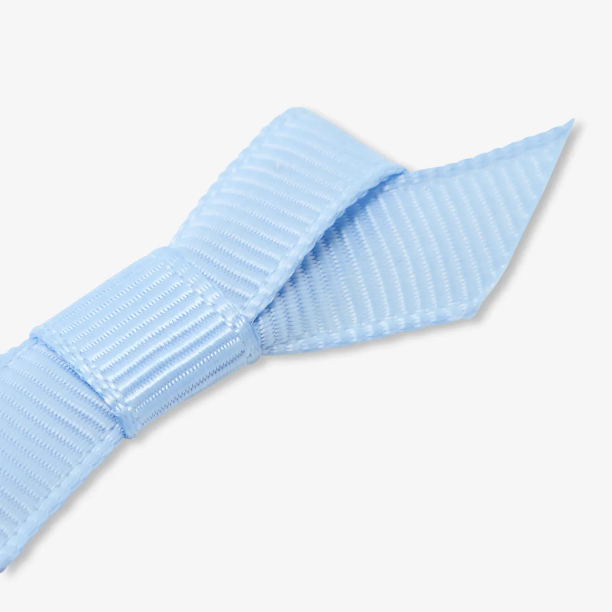 View 2 - Baby girl crocodile clip duo with bow
