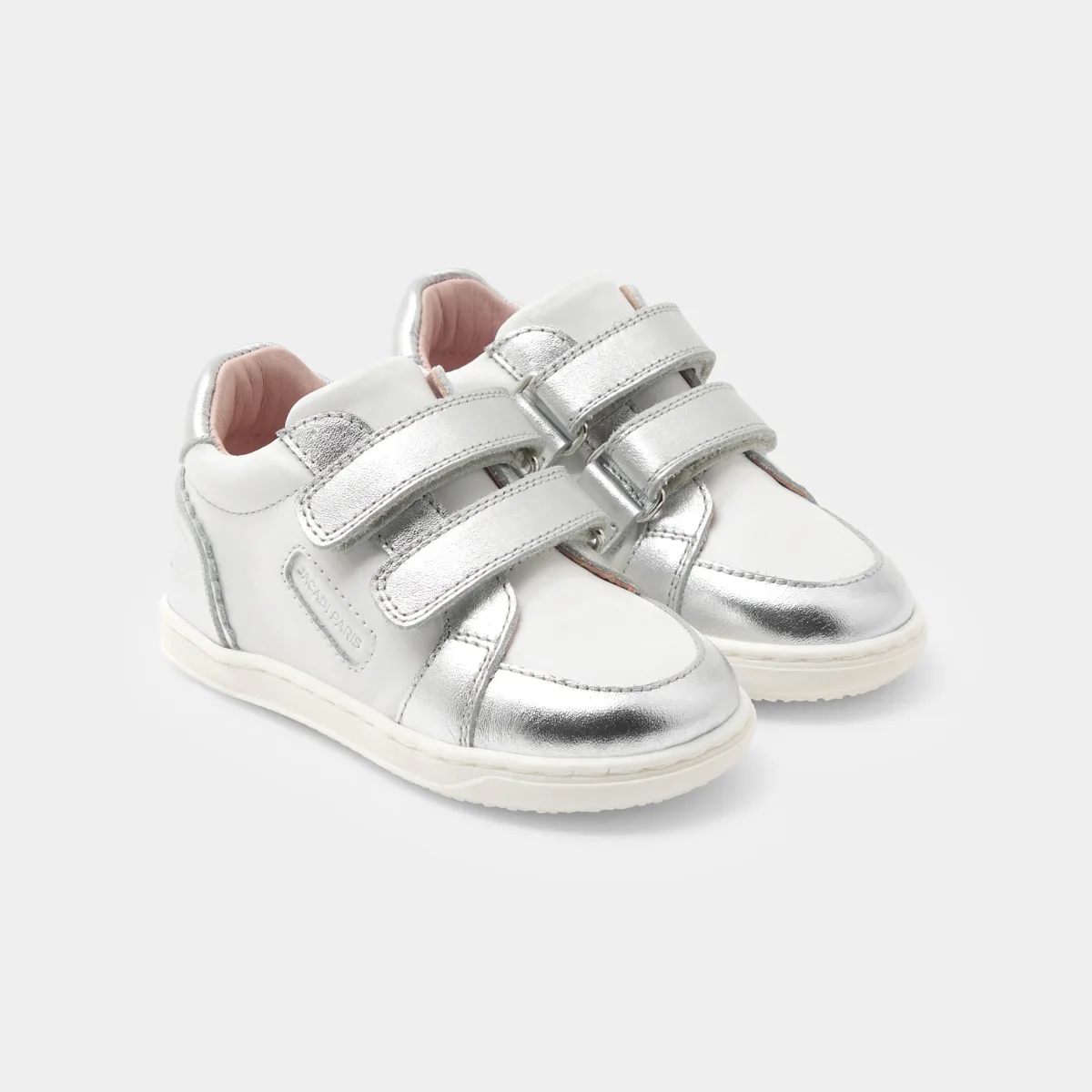 View 2 - Baby girl leather trainers