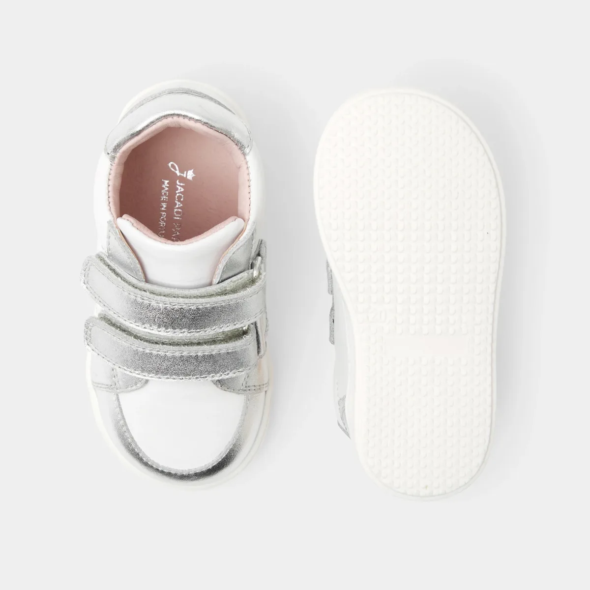View 4 - Baby girl leather trainers
