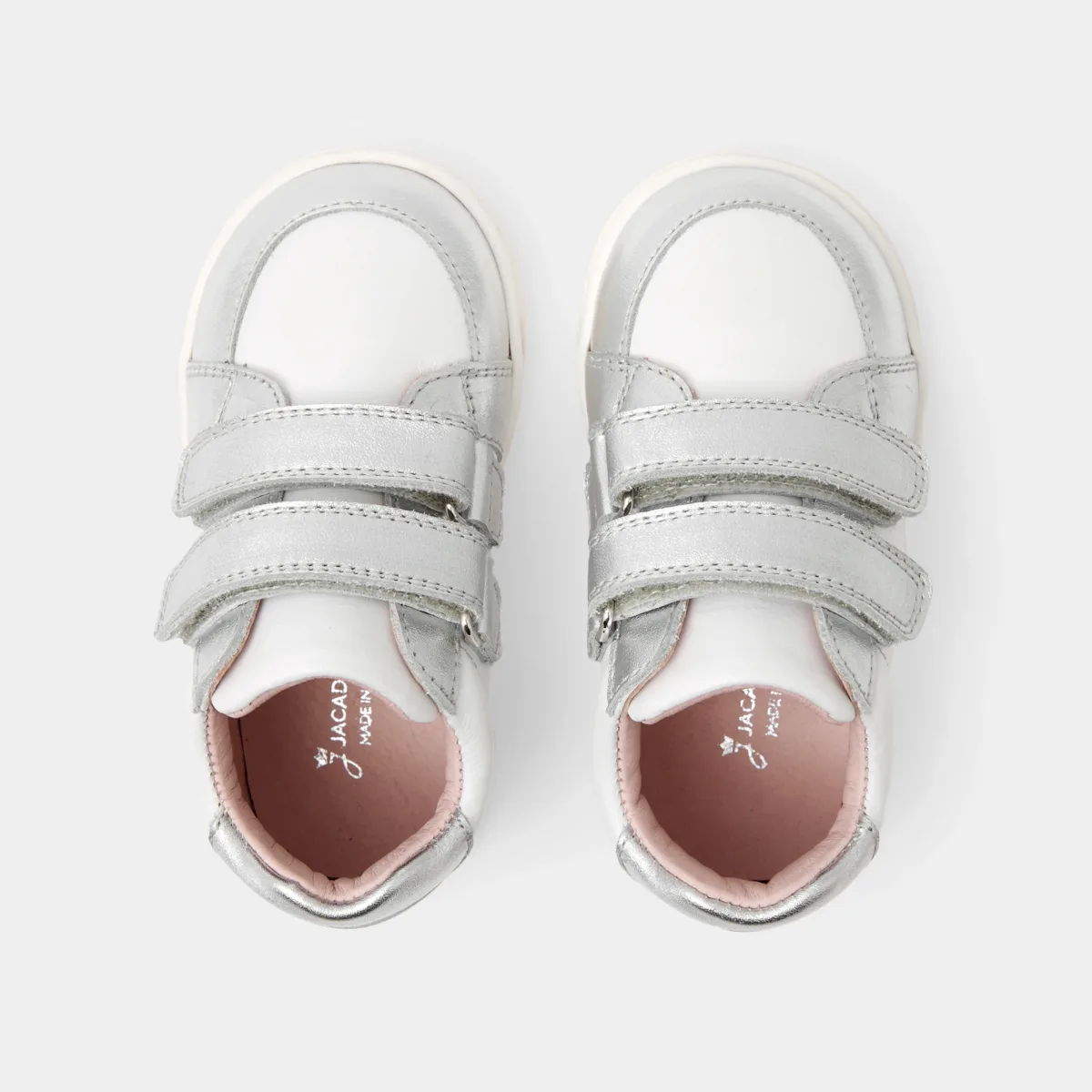 View 5 - Baby girl leather trainers