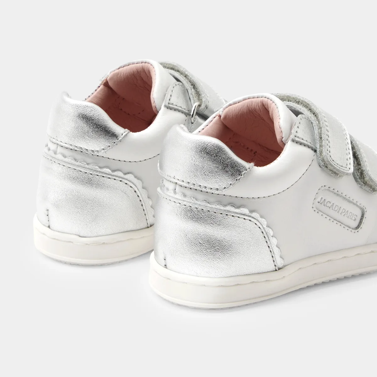 View 6 - Baby girl leather trainers