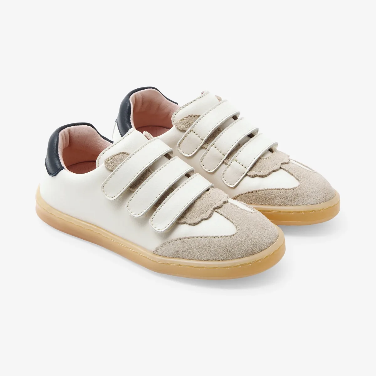 View 2 - Girl leather trainers