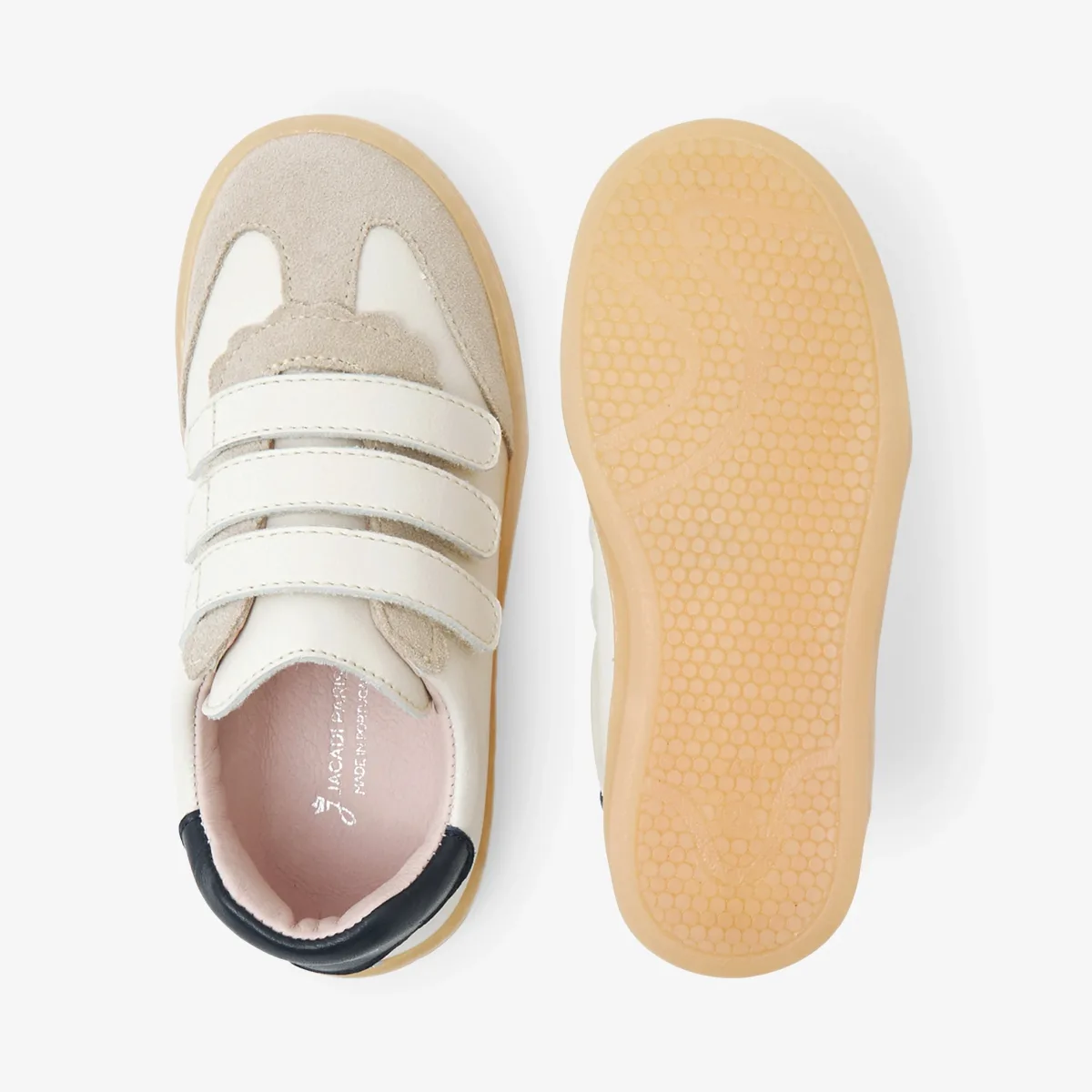 View 4 - Girl leather trainers