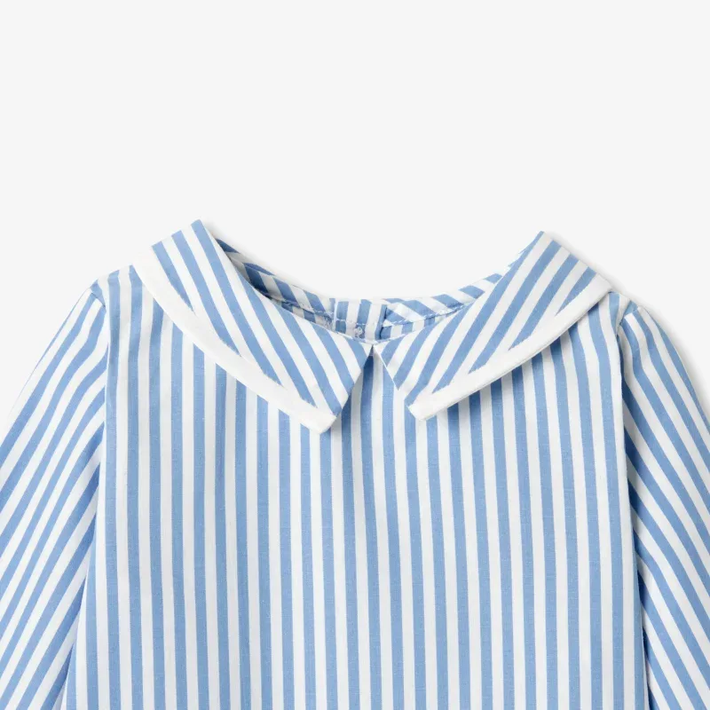 View 3 - Baby boy cotton poplin shirt