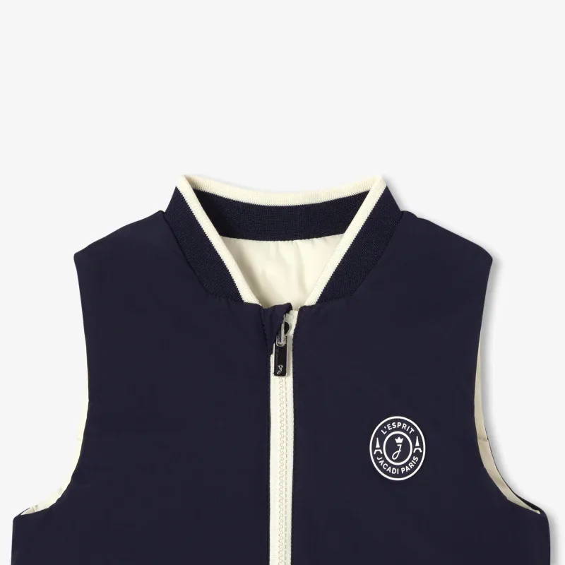 View 7 - Baby boy reversible sleeveless padded jacket