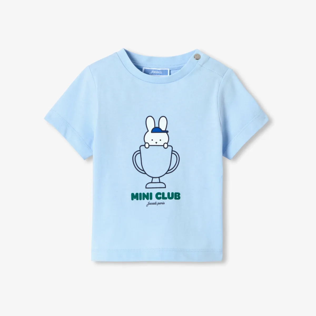 View 1 - Baby boy short-sleeved cotton T-shirt