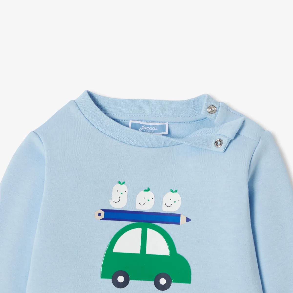 View 3 - Baby boy fleece sweatshirt