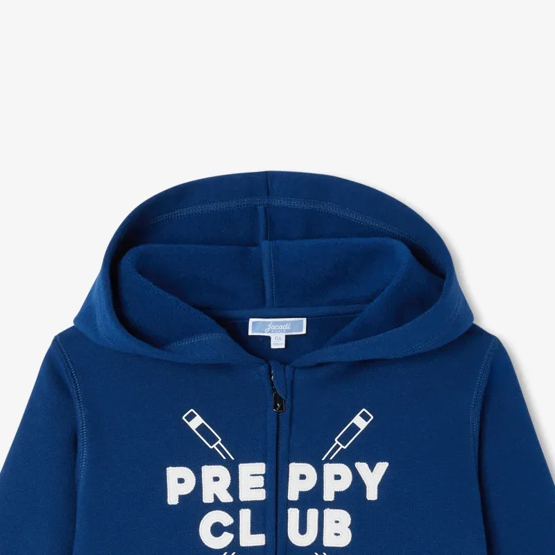 View 5 - Boy zip-up fleece sweatshirt