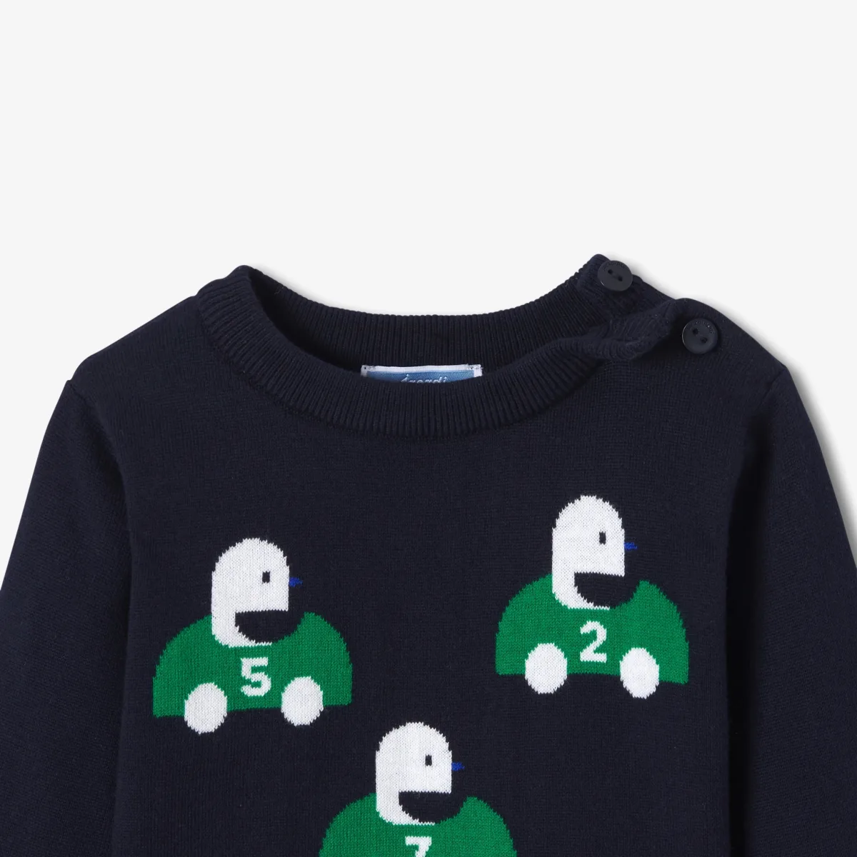 View 3 - Baby boy cotton jumper