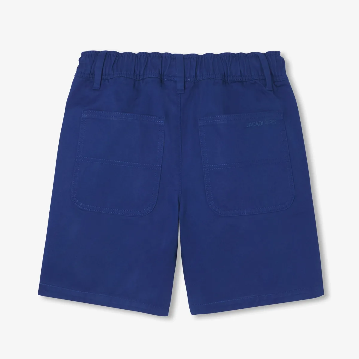 View 2 - Boy cotton twill Bermuda shorts