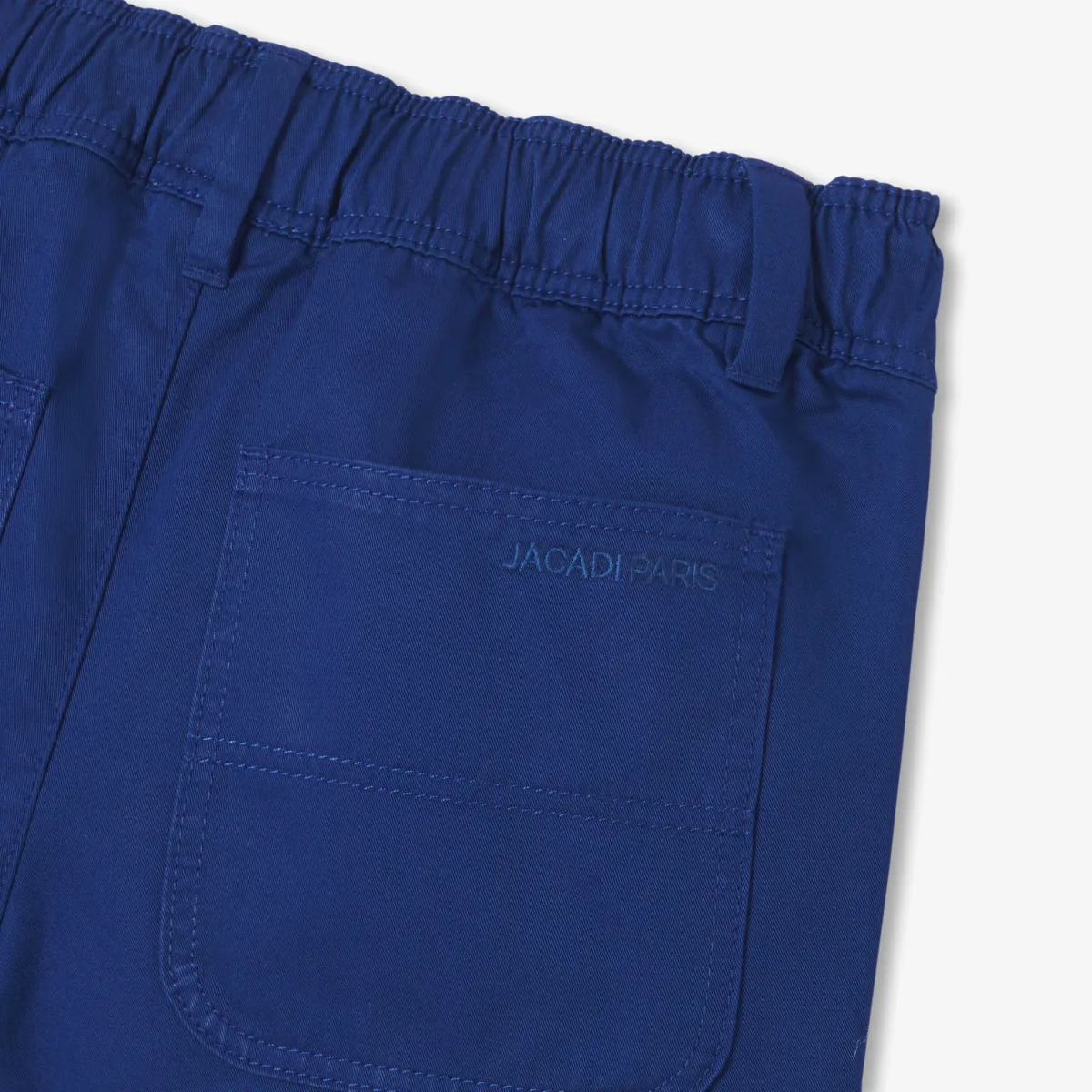 View 4 - Boy cotton twill Bermuda shorts