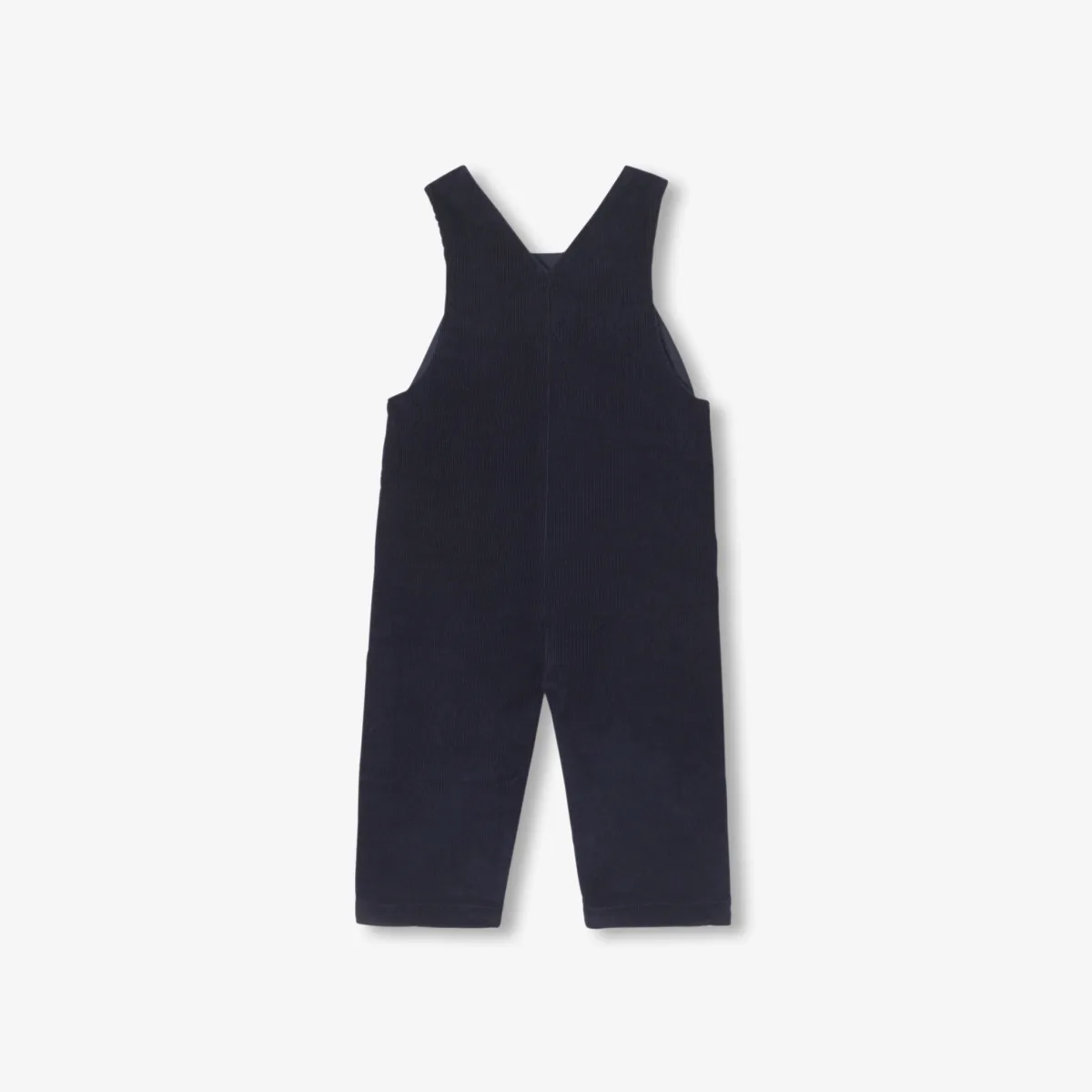 View 2 - Baby boy velvet dungarees